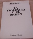La violencia y el orden (portada)